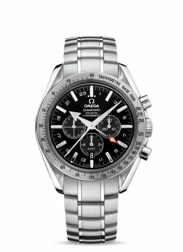 Omega Speedmaster Broad Arrow Co-Axial GMT Stainless Steel / Black / Bracelet 3581.50.00 (35815000)